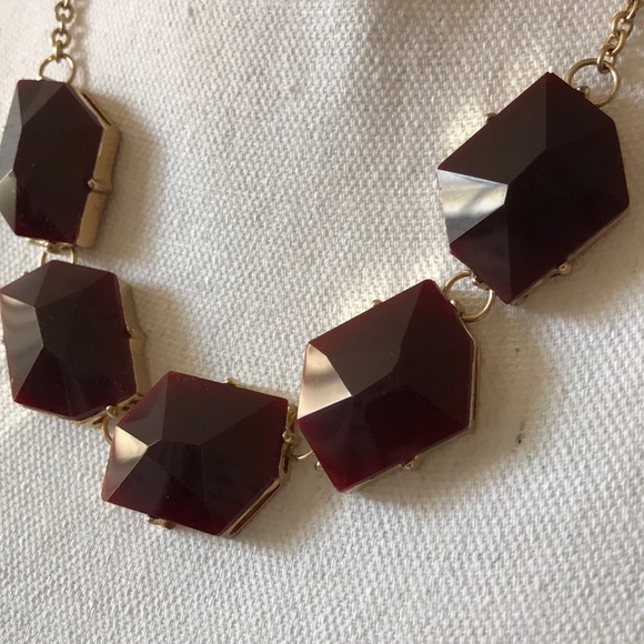 Ruby statement necklace - Picture 5 of 5